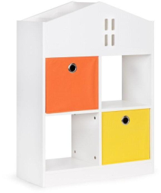 Drvena decija polica organizer ZKB-03A