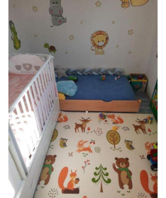 Duck&Bear premijum nesklopiva podloga 120x180x1 cm Bebe životinje i Medvedići u šumi