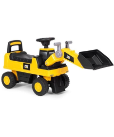 ECOTOYS bager utovarivač guralica za decu Yellow