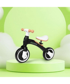 ECOTOYS balans bicikl sa pedalama i pomoćnim točkovima 3 u 1 Black LC-V1359 BLACK