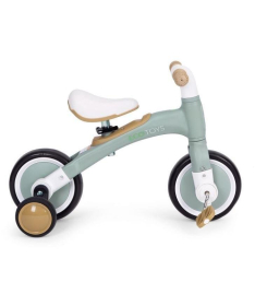 Ecotoys balans bicikl sa pedalama i pomoćnim točkovima 3 u 1 - LC-V1359 GREEN