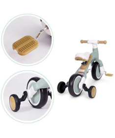 Ecotoys balans bicikl sa pedalama i pomoćnim točkovima 3 u 1 - LC-V1359 GREEN