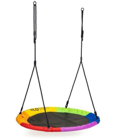 ECOTOYS dečija baštenska ljuljaška prečnik 100cm Multicolor