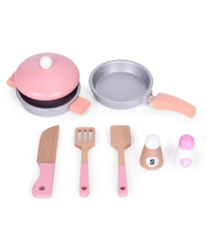 ECOTOYS dečija kuhinja sa rernom,slavinom i sudoperom Pink - HM232570