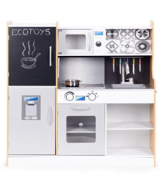 ECOTOYS dečija kuhinja sa zvukom i LED tablom za pisanje TL053001