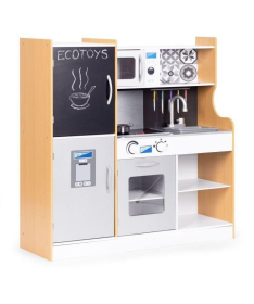 ECOTOYS dečija kuhinja sa zvukom i LED tablom za pisanje TL053001