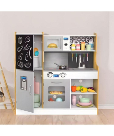ECOTOYS dečija kuhinja sa zvukom i LED tablom za pisanje TL053001