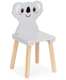 ECOTOYS dečiji set nameštaja sto sa dve stolice Koala 6163