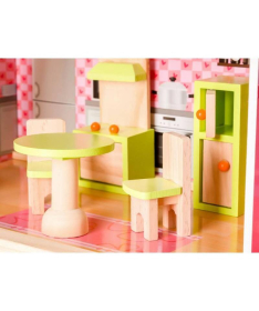 ECOTOYS drvena kućica za lutke Fairy Tale Residence igračka za decu