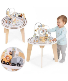 ECOTOYS drveni edukativni sto za decu 5 u 1 W12D626