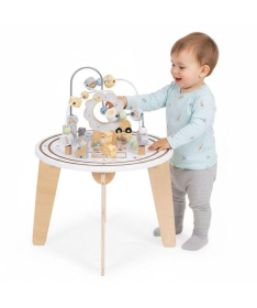 ECOTOYS drveni edukativni sto za decu 5 u 1 W12D626