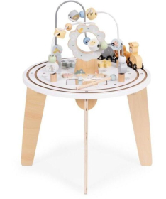 ECOTOYS drveni edukativni sto za decu 5 u 1 W12D626