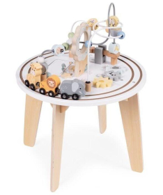 ECOTOYS drveni edukativni sto za decu 5 u 1 W12D626