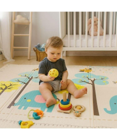 ECOTOYS edukativna podloga za igru sa dva lica 200x150x0,9cm ECOEVA022