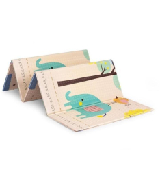 ECOTOYS edukativna podloga za igru sa dva lica 200x150x0,9cm ECOEVA022