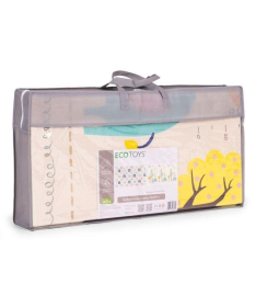 ECOTOYS edukativna podloga za igru sa dva lica 200x150x0,9cm ECOEVA022
