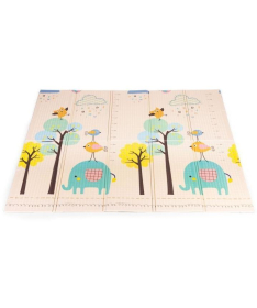 ECOTOYS edukativna podloga za igru sa dva lica 200x180x0,9cm ECOEVA023