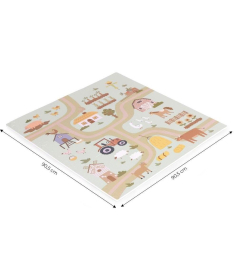 ECOTOYS Eva podloga za igru dece 90.5x90.5 cm Farma - ECOEVA019