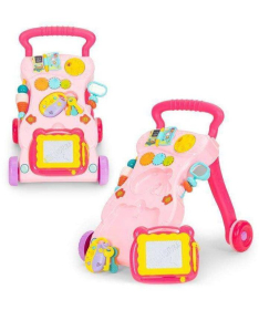 ECOTOYS guralica za bebe huanger Pink 6m+