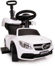 ECOTOYS guralica za decu Mercedes AMG sa ručkom Beli