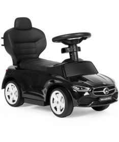 ECOTOYS guralica za decu Mercedes C class sa interaktivnim volanom i ručkom 668 BLACK