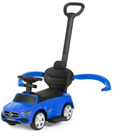 ECOTOYS guralica za decu Mercedes C class sa interaktivnim volanom i ručkom 668 BLUE