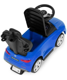 ECOTOYS guralica za decu Mercedes C class sa interaktivnim volanom i ručkom 668 BLUE