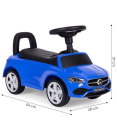 ECOTOYS guralica za decu Mercedes C class sa interaktivnim volanom i zvucima 667 BLUE