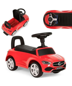 ECOTOYS guralica za decu Mercedes C class sa interaktivnim volanom i zvucima 667 RED