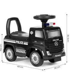 ECOTOYS guralica za decu Mercedes policija - 3316 BLACK