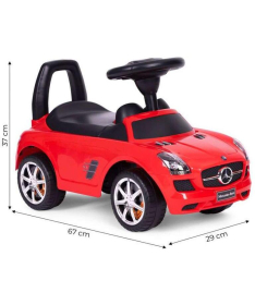 ECOTOYS guralica za decu Mercedes SLS Red