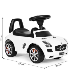 ECOTOYS guralica za decu Mercedes SLS White