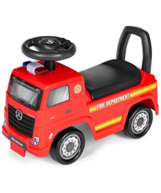 ECOTOYS guralica za decu Mercedes vatrogasac Red