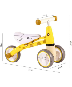 ECOTOYS guralica za decu Žirafa - LB1603 YELLOW