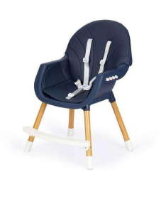 ECOTOYS hranilica za bebe 2 u 1 Dark blue