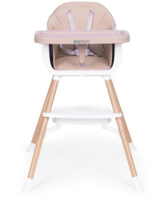 ECOTOYS hranilica za decu 2 u 1 HC508 Beige