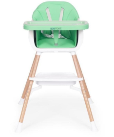 ECOTOYS hranilica za decu 2 u 1 HC508 Green