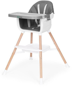 ECOTOYS hranilica za decu 2 u 1 HC508 Grey