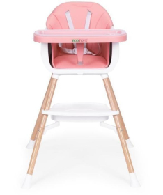 ECOTOYS hranilica za decu 2 u 1 HC508 Pink