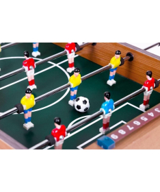 ECOTOYS mini drveni stoni fudbal za decu 70x35cm HM237401