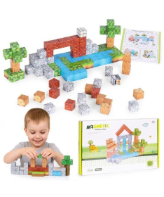 ECOTOYS set magnetnih kocki za decu 119 delova HC737468