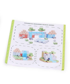 ECOTOYS set magnetnih kocki za decu 119 delova HC737468