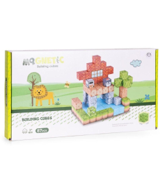 ECOTOYS set magnetnih kocki za decu 87 delova HC713654