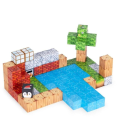 ECOTOYS set magnetnih kocki za decu 87 delova HC713654