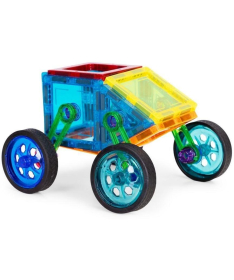 ECOTOYS set magnetnih konstruktora za decu Kuća i Auto 48 delova HC397265