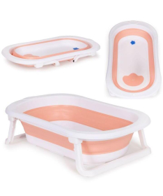 ECOTOYS sklopiva kadica za bebe sa odvodom HA-B27 Pink