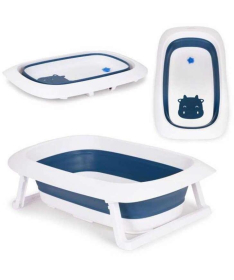 ECOTOYS sklopiva kadica za bebe sa odvodom HA-B31 Blue Caw