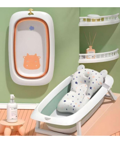 ECOTOYS sklopiva kadica za bebe sa odvodom HA-B31 Orange Caw