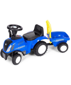 ECOTOYS traktor sa prikolicom za decu Blue