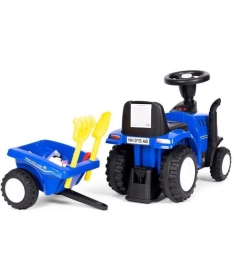 ECOTOYS traktor sa prikolicom za decu Blue